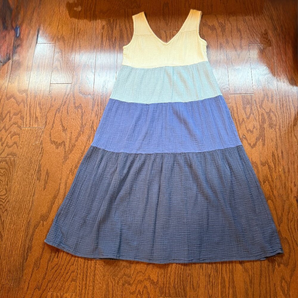 Corinne Double Cloth Maxi Dress